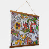 Tapisserie mit Tarot Wandteppich Mit Holzrahmen (Gewinkelt)