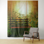 Tapisserie mit verzaubertem Foto Wandteppich (Beispiel)