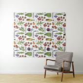 Tapisserie Salad Pattern Wandteppich (Beispiel (Horizontal))