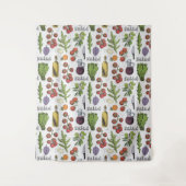 Tapisserie Salad Pattern Wandteppich (Vorderseite)
