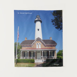 Tapisserie St. Simons Lighthouse Wandteppich