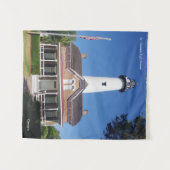 Tapisserie St. Simons Lighthouse Wandteppich (Vorderseite (Horizontal))