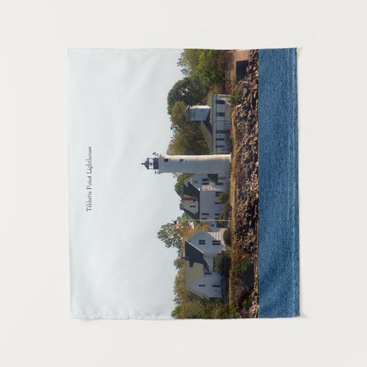 Tapisserie Tibbetts Point Lighthouse Wandteppich (Vorderseite)