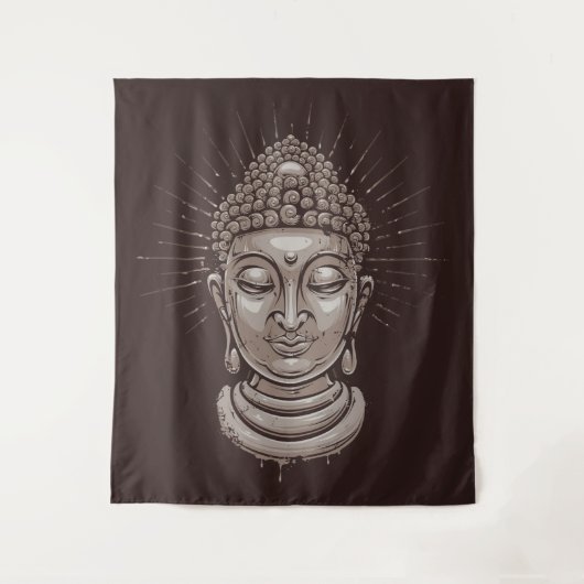 Tapisserien aus Buddha Wandteppich (Vorderseite)