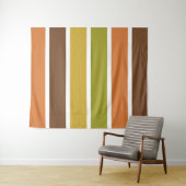 Tapisserien aus Retro-Streifen Wandteppich (Beispiel (Horizontal))