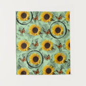 Tapisserien Sonnenblumen Wandteppich (Vorderseite)