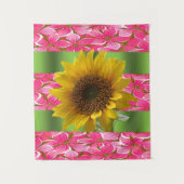 Tapisserien Sonnenblumen Wandteppich (Vorderseite)