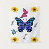 Tapisserien Sonnenblumen Wandteppich (Vorderseite)