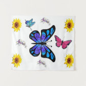 Tapisserien Sonnenblumen Wandteppich (Vorderseite (Horizontal))