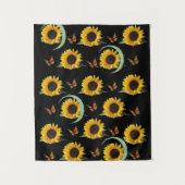 Tapisserien Sonnenblumen Wandteppich (Vorderseite)