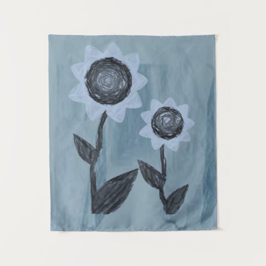 Tapisserien Sonnenblumen Wandteppich (Vorderseite)