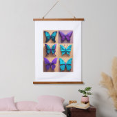 Tapisserien Wandteppich Mit Holzrahmen (Schlafzimmer)