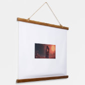 Tapisserien Wandteppich Mit Holzrahmen (Gewinkelt)