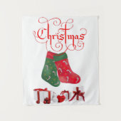 Tapisserien Weihnachten Wandteppich (Vorderseite)