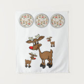 Tapisserien Weihnachten Wandteppich (Vorderseite)