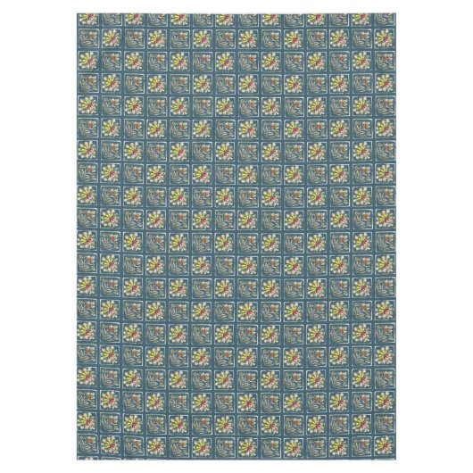 Tapiz de cuadros de flores tischdecke (Vorderseite)