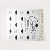 Tapiz Step and repeat Graduation Backdrop banner  Wandteppich (Vorderseite (Horizontal))