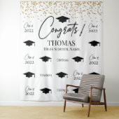 Tapiz Step and repeat Graduation Backdrop banner  Wandteppich (Beispiel)