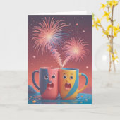 Tapped into Friendship Karte (Gelbe Blume)