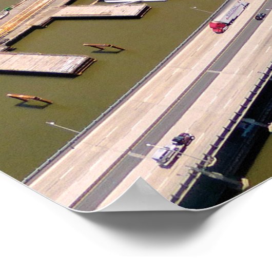 Tappen Zee Bridge Poster (Ecke)