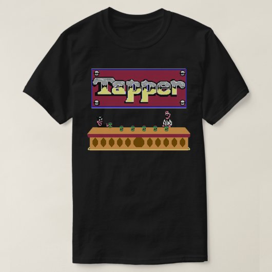 Tapper C64 T-Shirt (Design vorne)