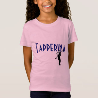 Tapperina stickte den T - Shirt (blau)
