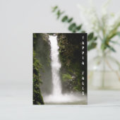Tappia Falls in Batad Postkarte (Stehend Vorderseite)