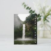 Tappia Falls Postkarte (Stehend Vorderseite)