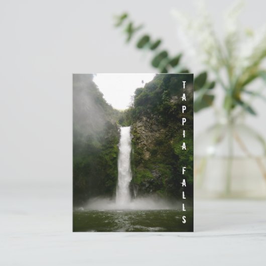 Tappia Falls Postkarte (Stehend Vorderseite)