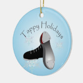 Tappy Feiertage Keramik Ornament (Links)