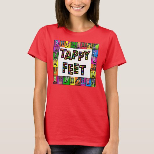 Tappy Fuß-T - Shirt (Vorderseite)