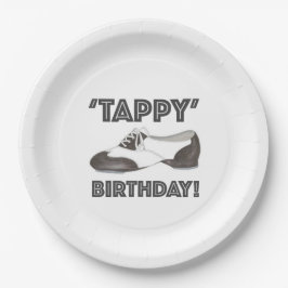Tappy Happy Birthday Bday Stich Dance Tapdance Sho Pappteller