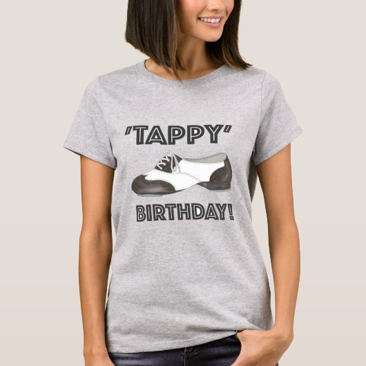 Tappy Happy Birthday Bday Stich Dance Tapdance Sho T-Shirt (Vorderseite)