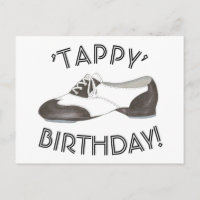 Tappy Happy Birthday Dance Teacher Stich Shoe Danc