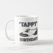 Tappy Happy Birthday Stich Shoe Dance Teacher Danc Kaffeetasse (Links)