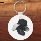 TapShoesBowlerHandschuhe012511 Schlüsselanhänger (Vorderseite)