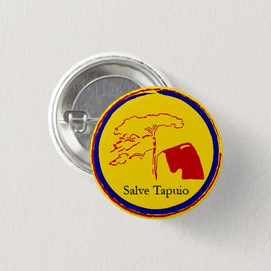 Tapuio Kreis-Knopf Button (Vorne & Hinten)