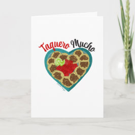 Taquero Mucho | Ich liebe dich so sehr Feiertagskarte