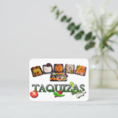 Taquizas Telefonnummerkarte (Stehend Vorderseite)