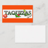 Taquizas Visitenkarte (Vorne/Hinten)