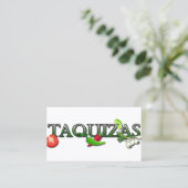Taquizas Visitenkarte (Stehend Vorderseite)