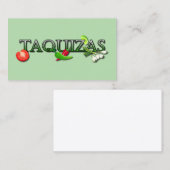 Taquizas Visitenkarte (Vorne/Hinten)