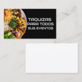 Taquizas Visitenkarte (Vorne/Hinten)