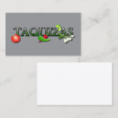 Taquizas Visitenkarte (Vorne/Hinten)