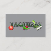 Taquizas Visitenkarte (Vorderseite)