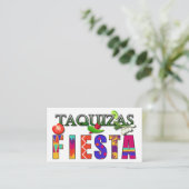 Taquizas Visitenkarte (Stehend Vorderseite)