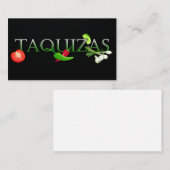 Taquizas Visitenkarte (Vorne/Hinten)