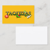 Taquizas Visitenkarte (Vorne/Hinten)