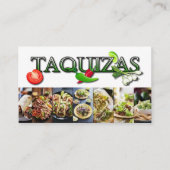 Taquizas Visitenkarte (Vorderseite)