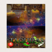 Taquizas Visitenkarten (Außenseite Aufgefaltet)